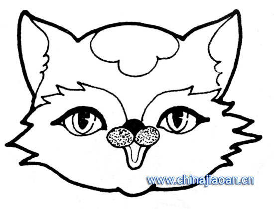 动物简笔画:狐狸1